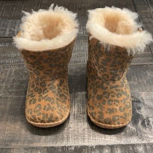 Leopard toddler Ugg boots